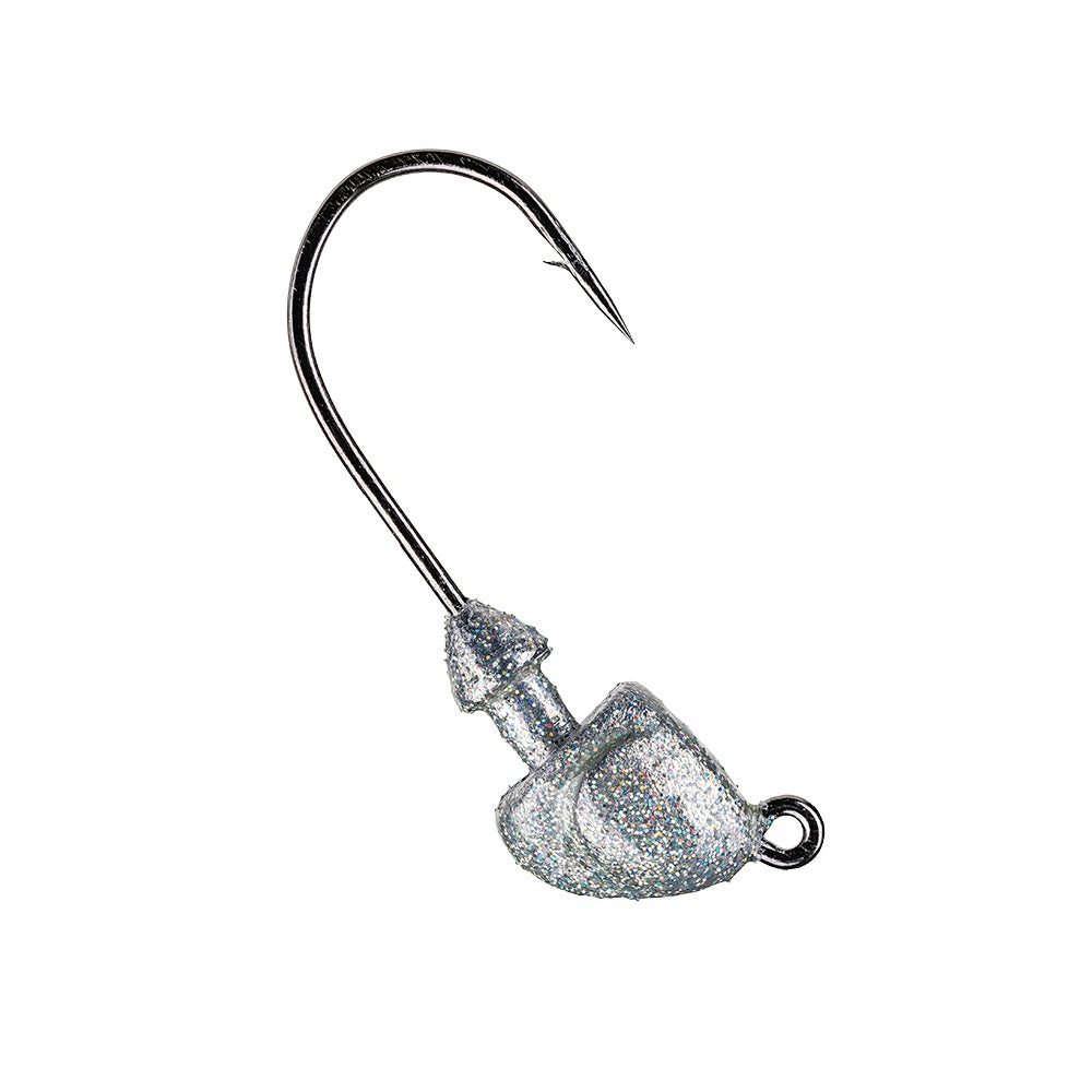 Anzóis Jig Strike King Esquadra Swimbait 10,6 g de prata Bling
