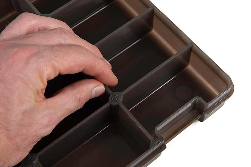 Caixa Fox Rage Stack 'N' Store Shield Storage 12 Comp. Pequeno Raso