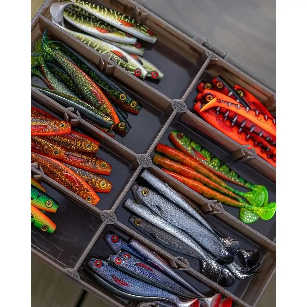 Caixa Fox Rage Stack 'N' Store Shield Storage 16 Comp. Grande Raso