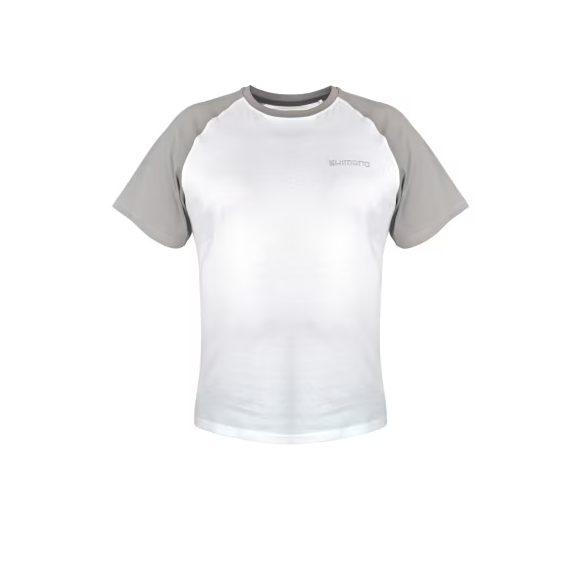 T-shirt Shimano Manga curta branca