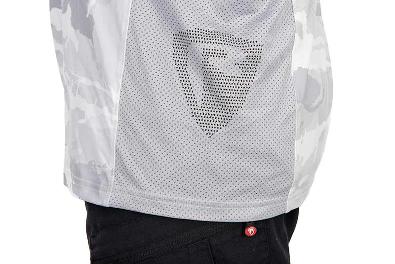 T-shirt técnica com capuz UV Fox Rage Camuflagem clara