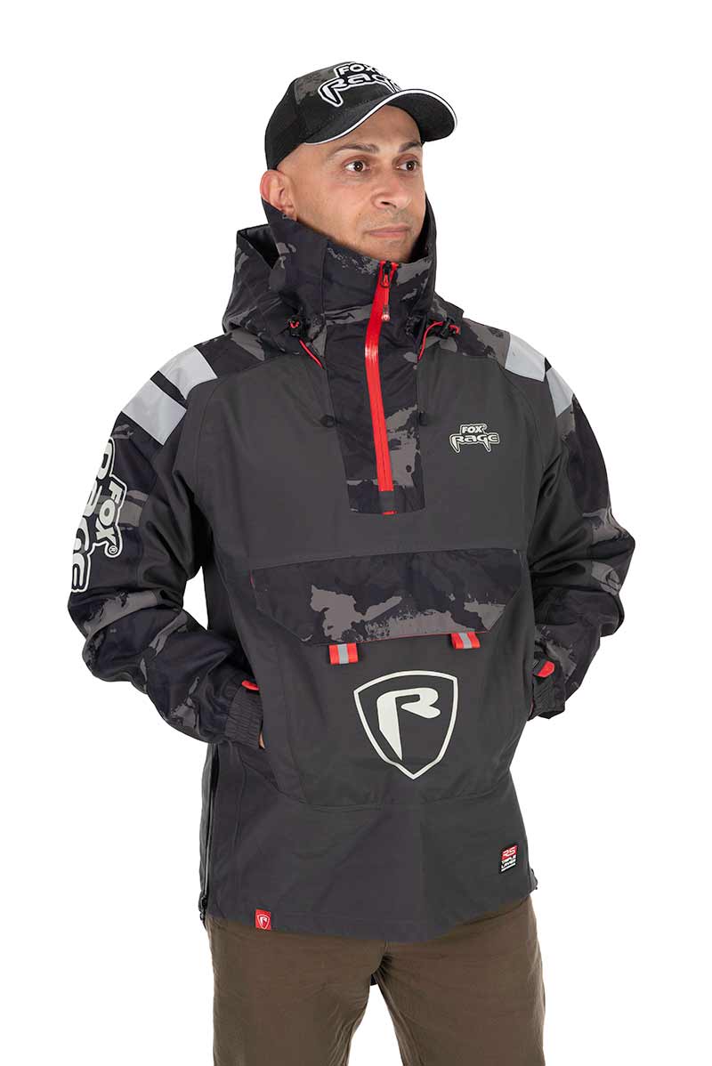 Casaco à prova d'água Fox Rage Triple Layer Smock Camuflado