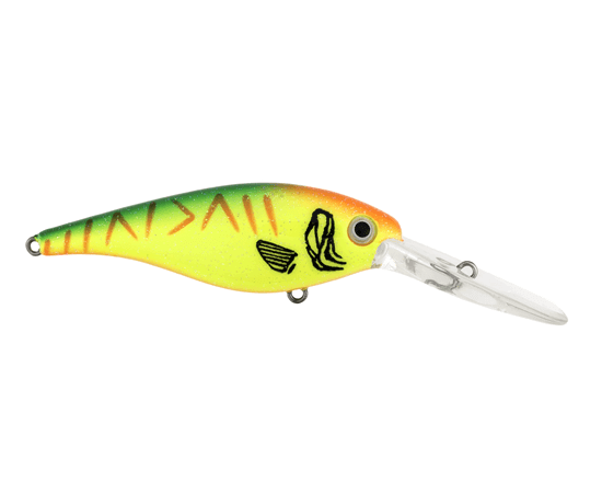 Crankbait Strike King Lucky Shad Model 3-75 mm Hot Tiger 1