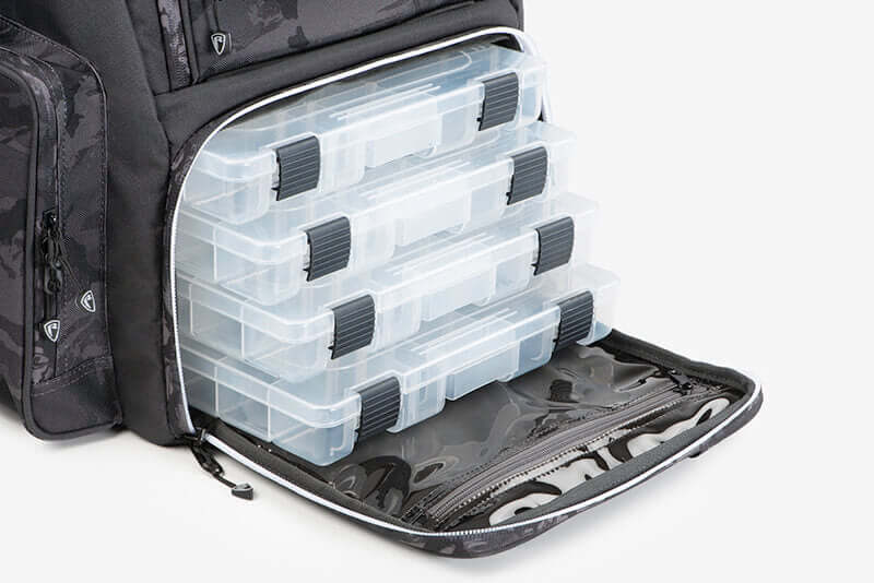 Mochila con cajas Fox Rage Voyager Camo 13