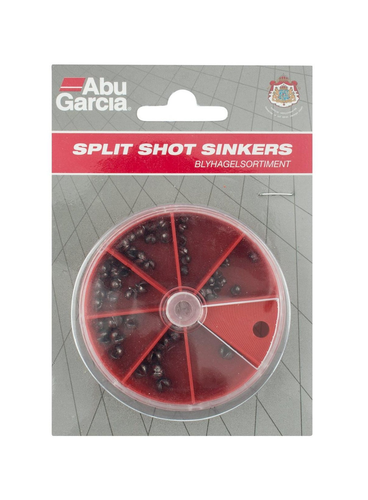 Plomo Abu Garcia Assorted Split Shot Sinkers