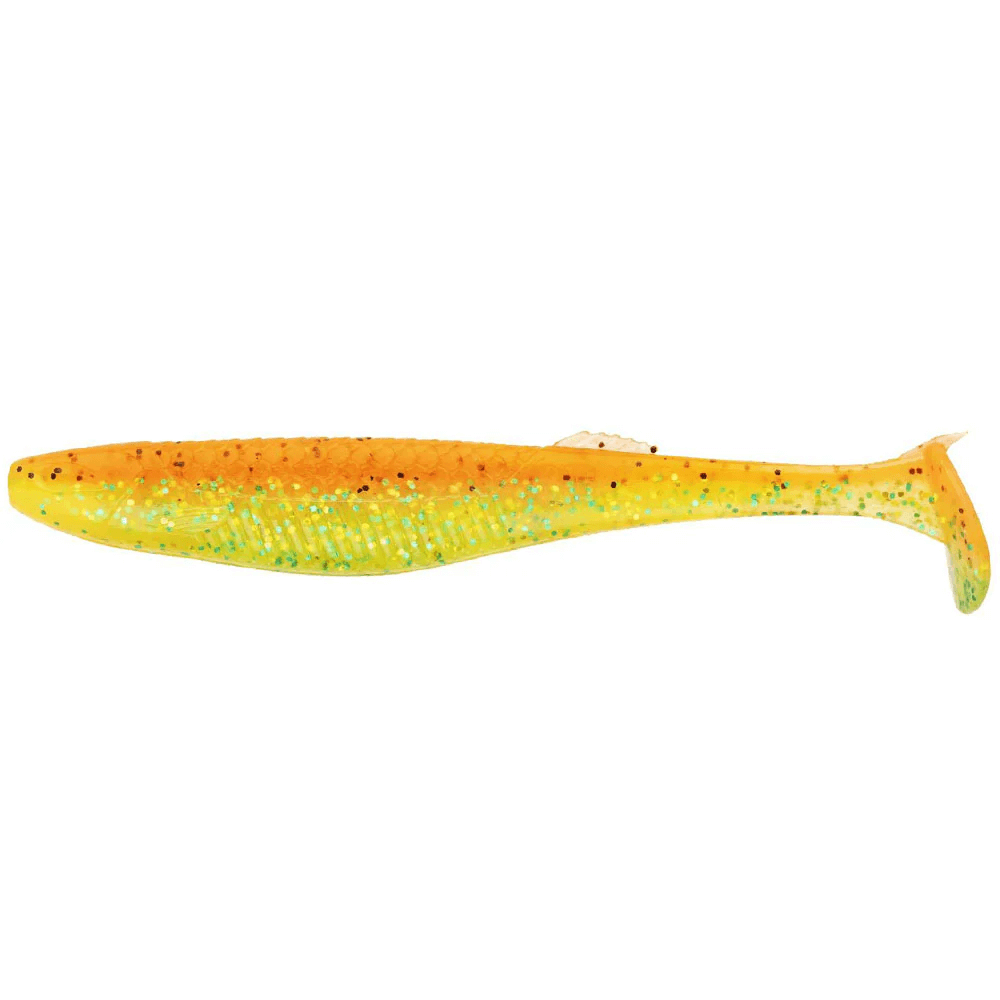Vinil Rapala Crushcity The Stingman 4 - 100 mm Chama de fogo