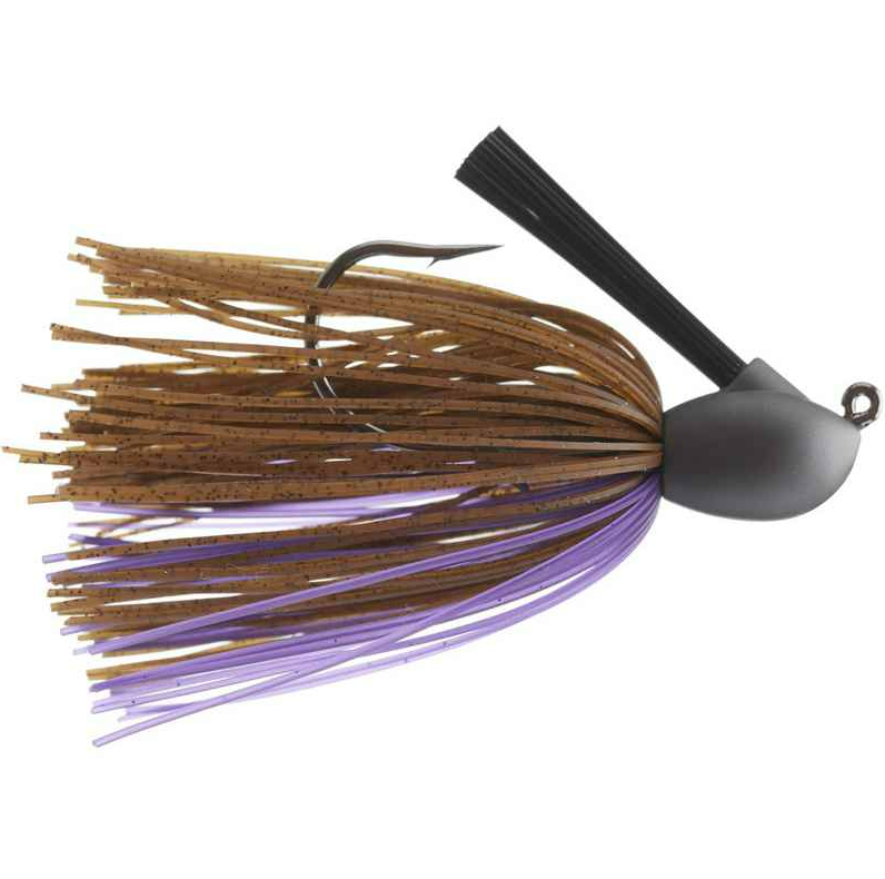 Borracha Jig Keitech Modelo 1 - 14g Castanho Roxo