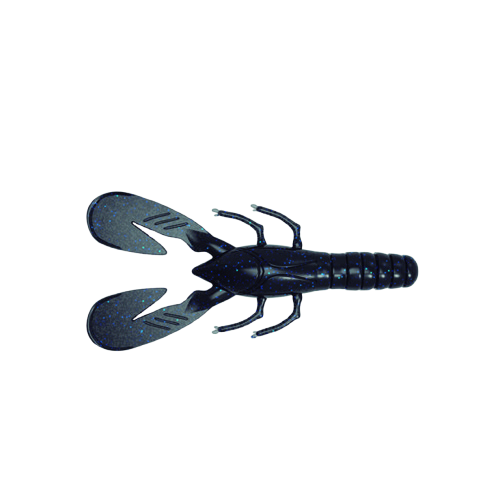 Vinilo AGR Craw Letal 85 mm Preto Azul