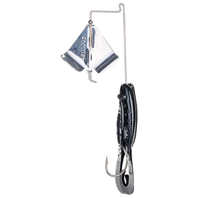 Spinnerbaits Rana Strike king KVD Buzz 10,6 g Black (1)