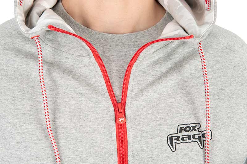 Sudadera Fox Rage Voyager Gris con cremallera