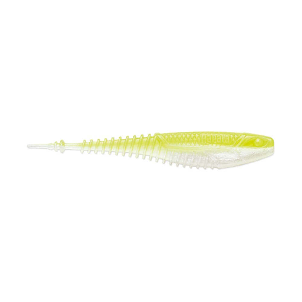 Vinil Rapala Crushcity Freeloader 4 - 105 mm Chartreuse Pearl