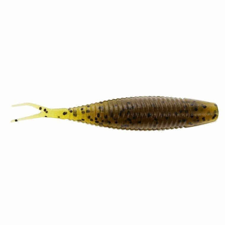 Vinil Yamamoto Âmbito de aplicação Shad 3" - 76 mm Verde Abóbora Preto