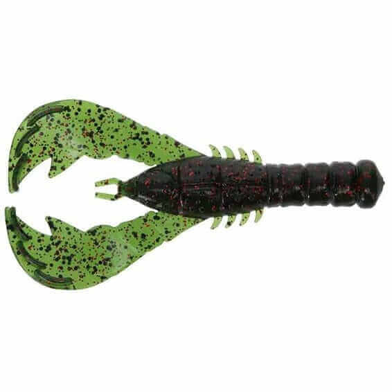 Vinil Yamamoto Yama Craw 4" - 100 mm Watermelon Preto Vermelho