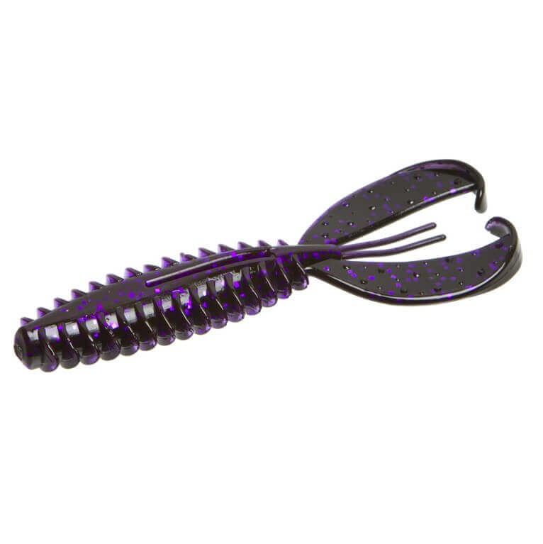 Vinilo Zoom Z-Craw Jr Worm 90 mm Black Light