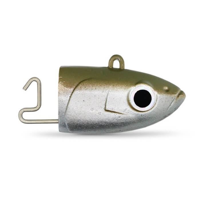 cabeza plomada black minnow 120 kaki BM346 (2)