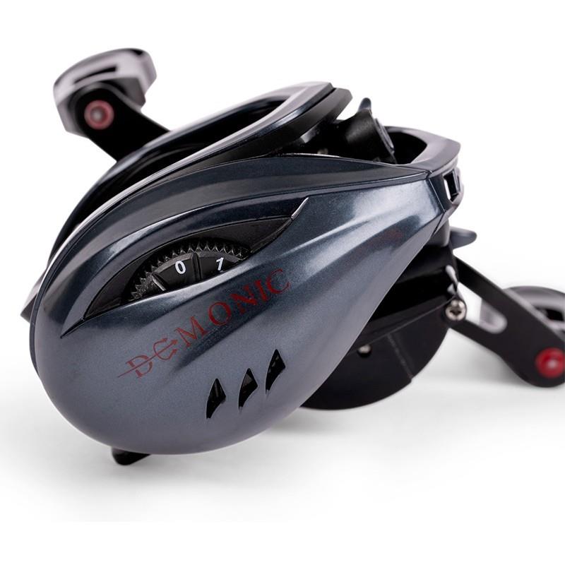 Carrete Zebco Demonic Baitcast 150 LHW 6BB - Tienda Bass