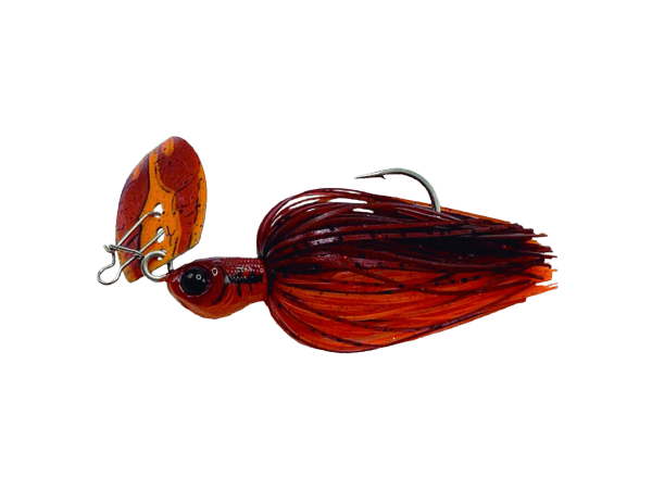Chatterbait AGR Goliat 14g Burnt Craw - Tienda Bass