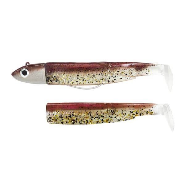 Combo Black Minnow Nº4 140 Off Shore 40 g Wine Glitter - Tienda Bass