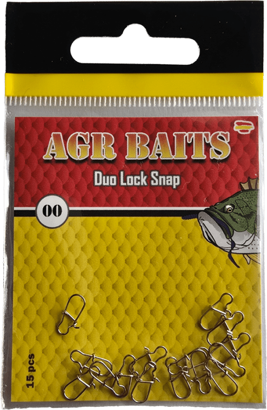 Grapas AGR Duo Lock Snap Nickel - Tienda Bass