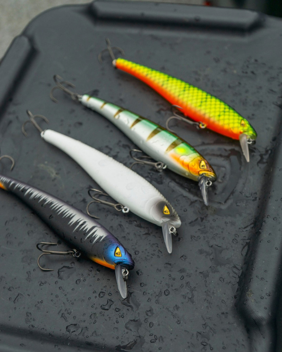 Jerkbaits Fox Rage Slick Stick 125F Black Fire - Tienda Bass