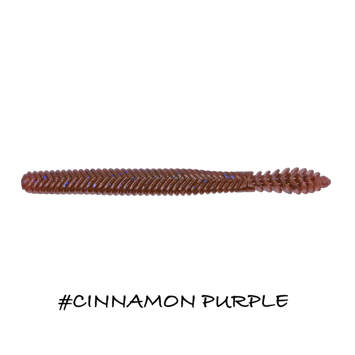 Vinilo Iberican Lures Worm 127 mm Cinnamon Purple - Tienda Bass