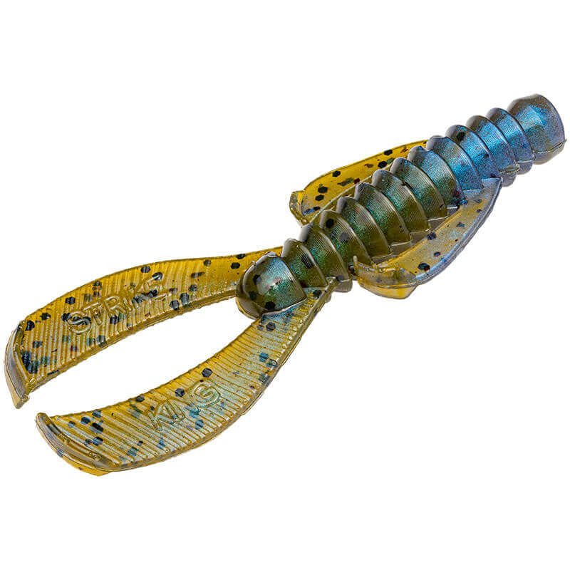 vinilo strike king ned bug blue craw