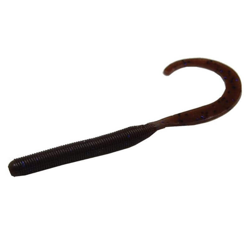 Vinilo Zoom Curly Tail 100 mm Cinnamon Purple - Tienda Bass