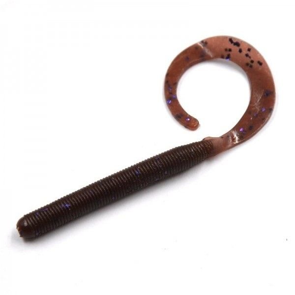 Vinilo Zoom Curly Tail 100 mm Scuppernong Royal - Tienda Bass