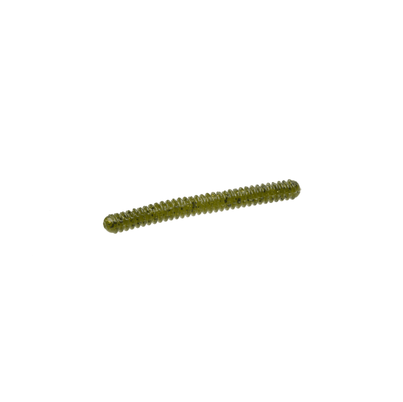 Vinilo Zoom Double Ringer 100 mm Watermelon Gold Glitter - Tienda Bass