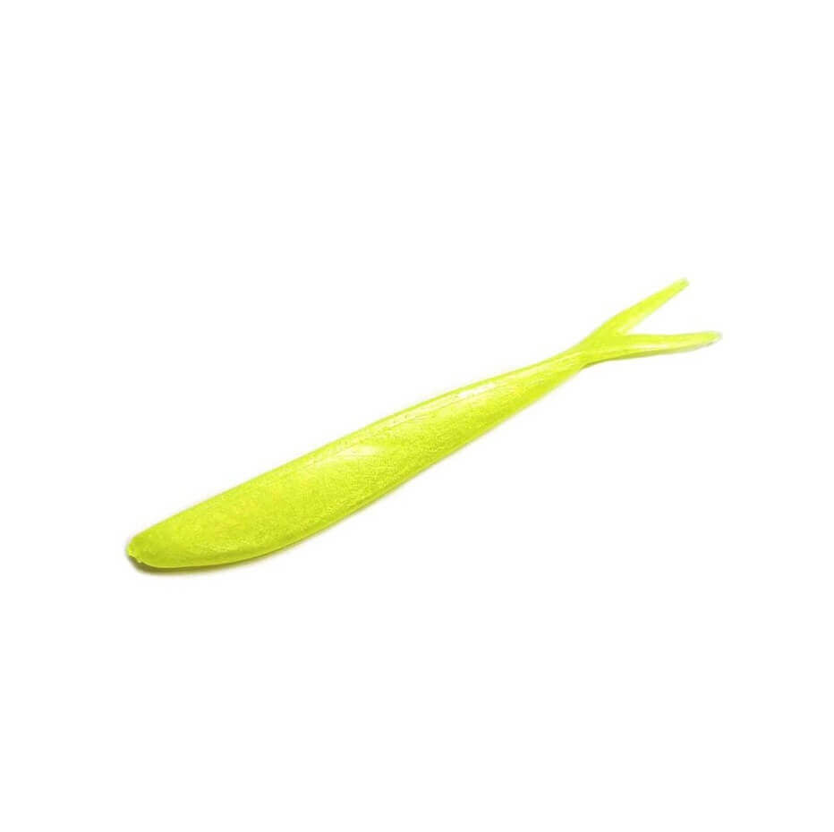 Vinilo Zoom Flukes 100 mm SP Chartreuse Pearl - Tienda Bass