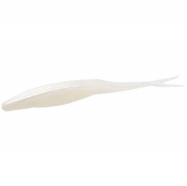 Vinilo Zoom Magnum Super Fluke 175 mm White Pearl - Tienda Bass