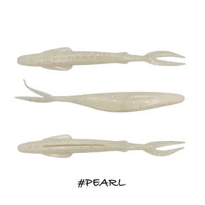 Vinilo Iberican Lures Arrow Fish 100 mm Pearl