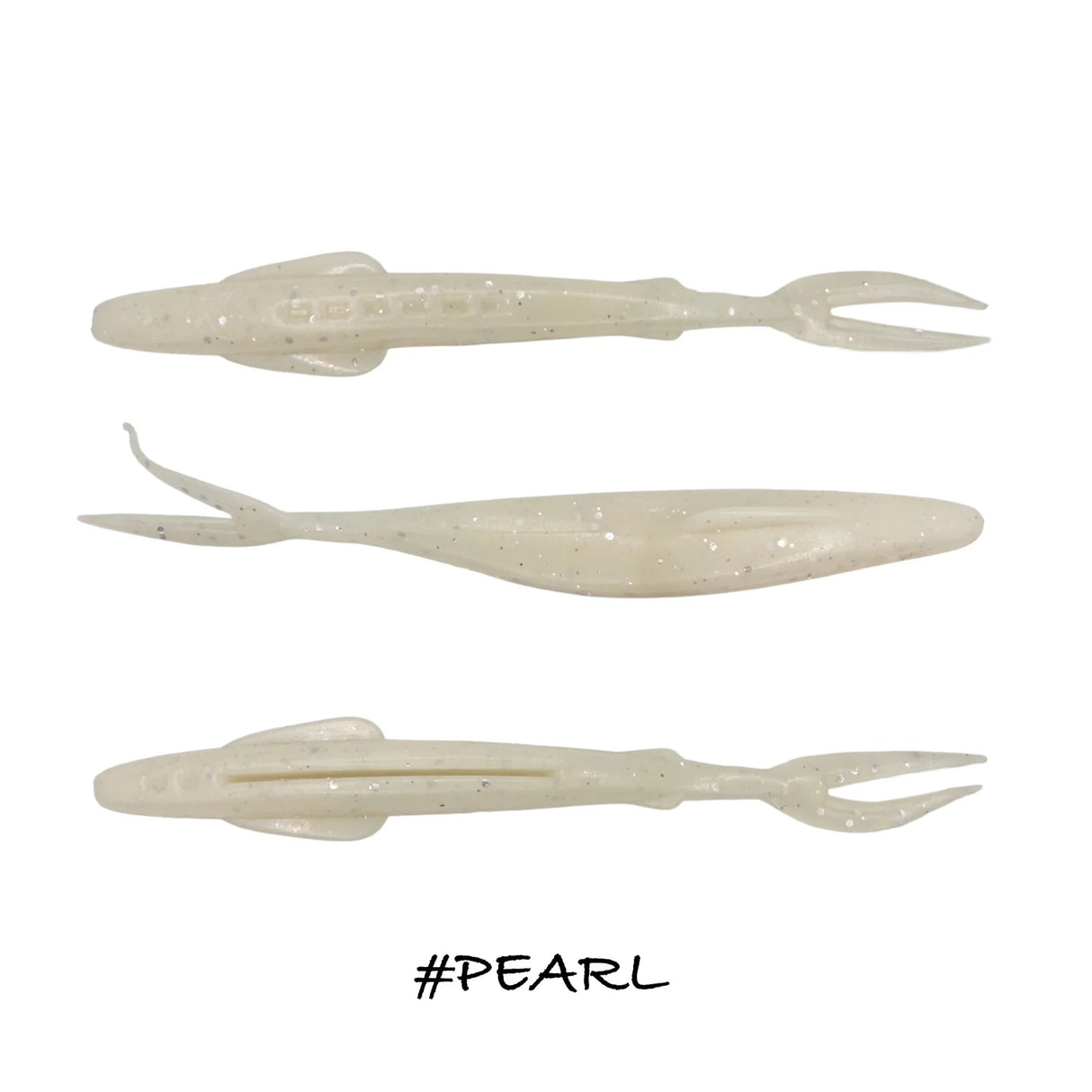 Vinilo Iberican Lures Arrow Fish 152 mm Pearl
