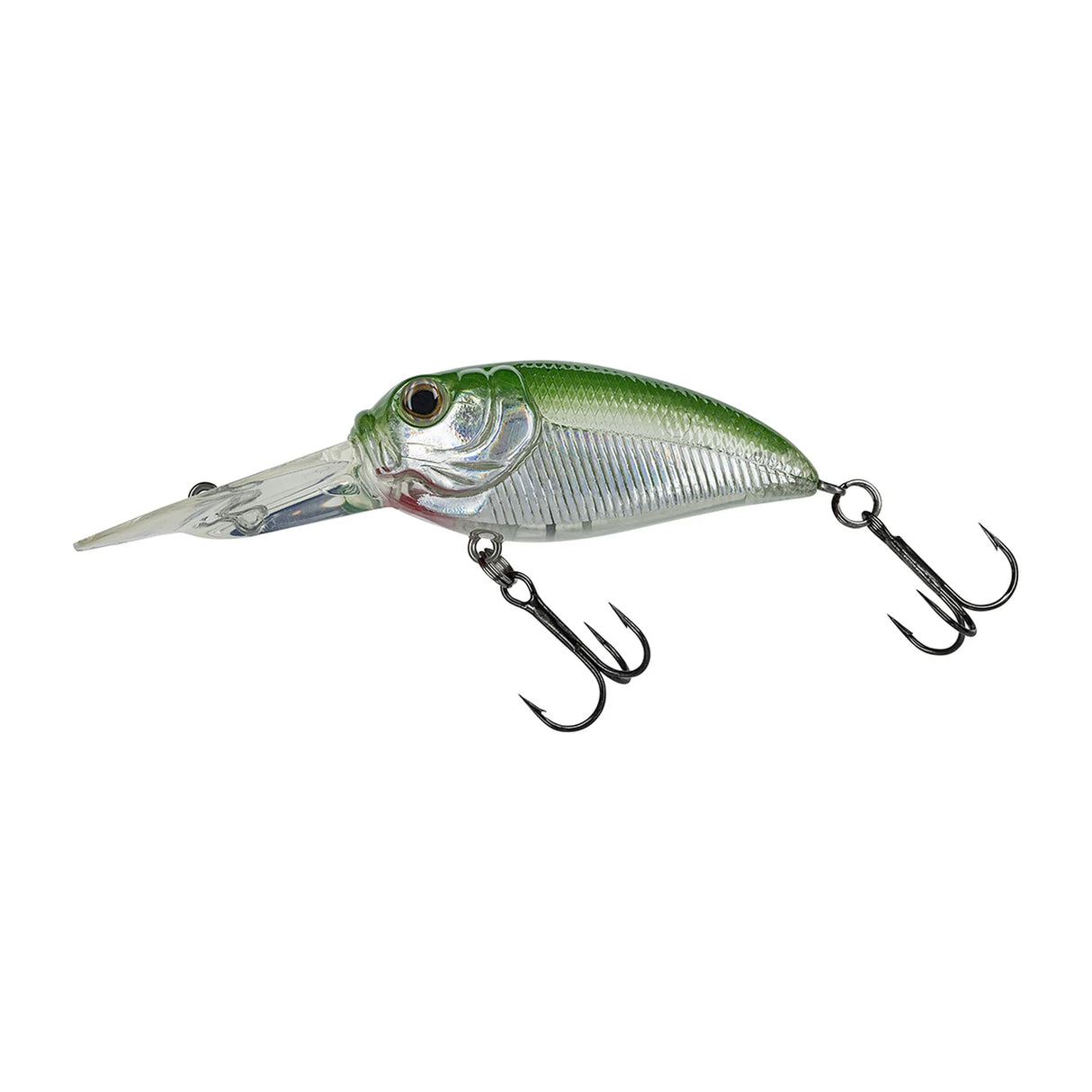 Crankbait Molix Sculpo DR Rattlin' 55 mm Silver Ghost Green