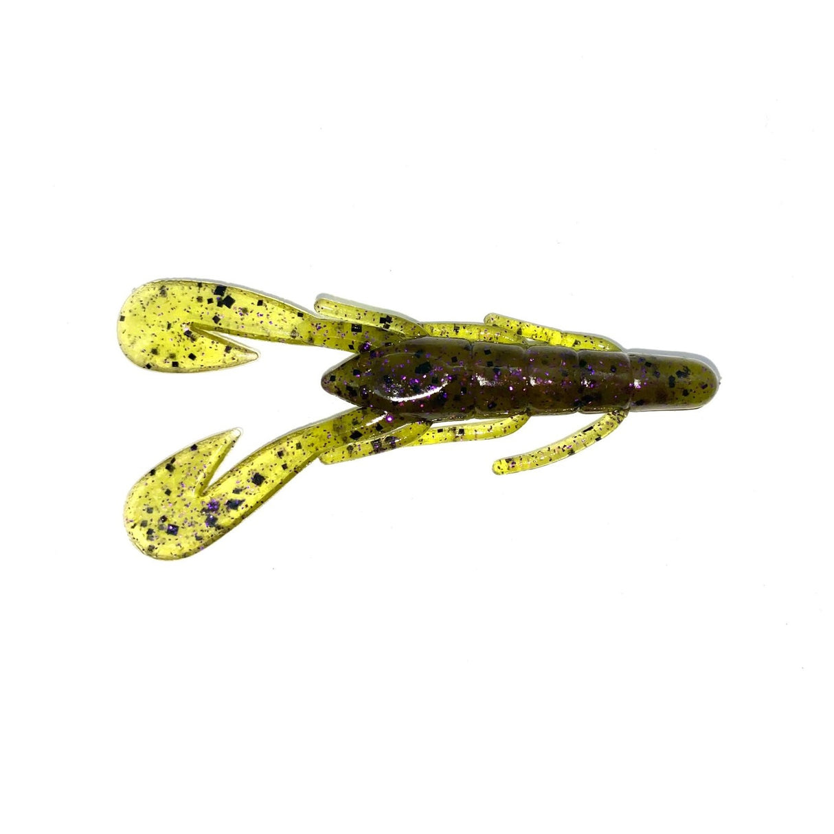 Vinil Zoom Ultra Vibe Speed Craw 90 mm Watermelon Glitter roxo