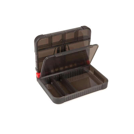 Caja de accesorios Fox Rage Mediana, ideal para organizar anzuelos y clips de pesca.