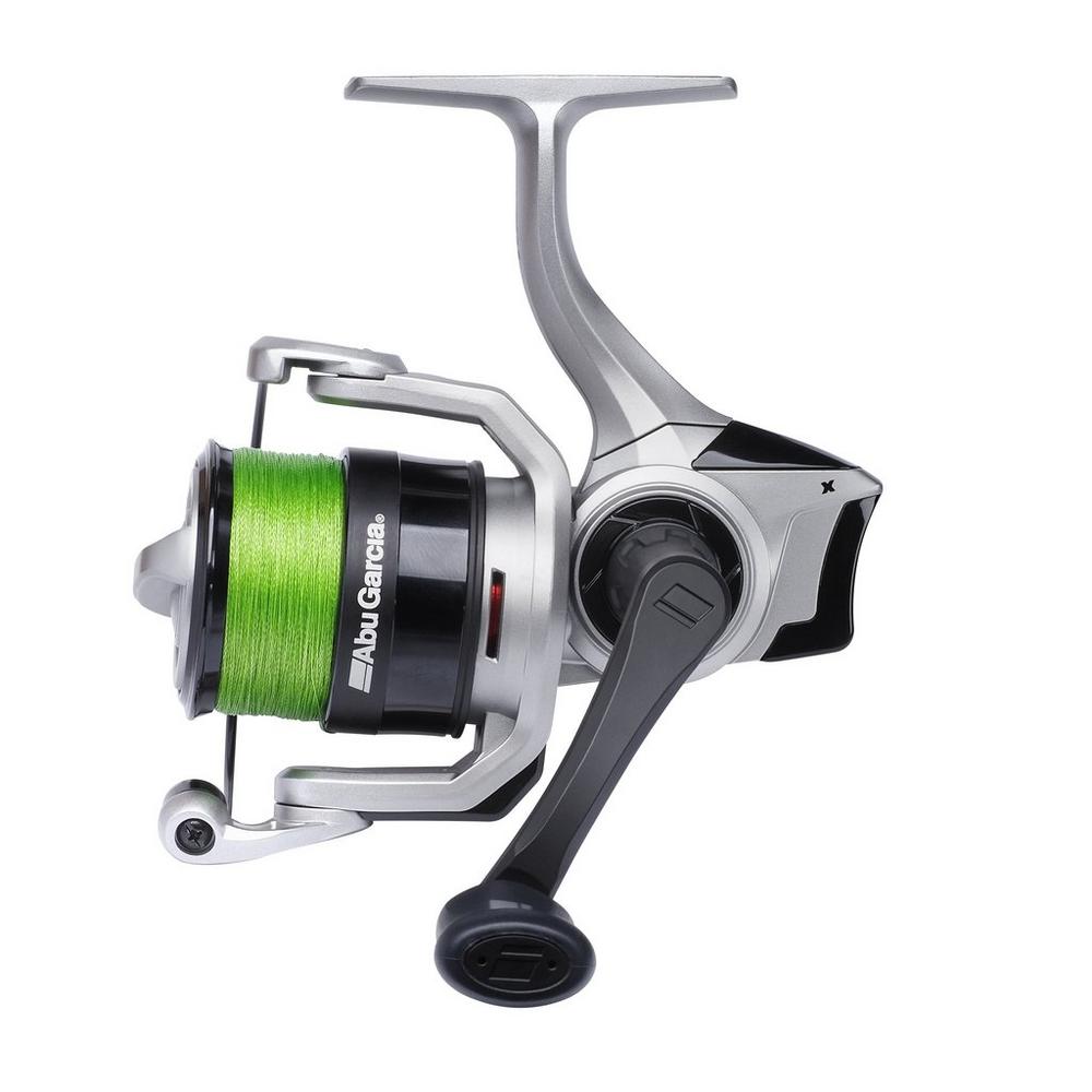 Carreto Abu Garcia Max X SP 2000 com trança 0,15 mm