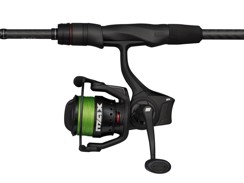 Combo Abu Garcia Max X Spinning Maxsx802M/Maxsx2500 com linha