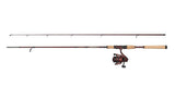 Combo Abu Garcia Tormentor2 Vermelho e Preto