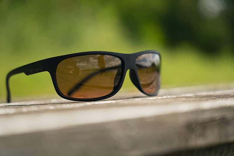 Óculos de sol polarizados Fox Rage Envolvente Preto
