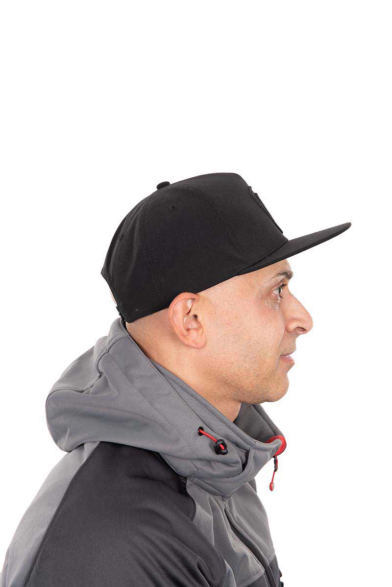 Boné Fox Rage Escudo plano Peak Preto