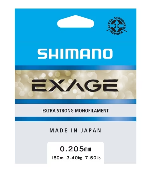 Fio monofilamento Shimano Exage Cinzento 300m