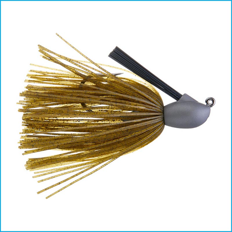 Borracha Jig Keitech Modelo 1 - Abóbora verde escura 11g