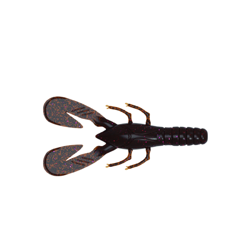 Vinilo AGR Craw Letal 85 mm Castanho Roxo