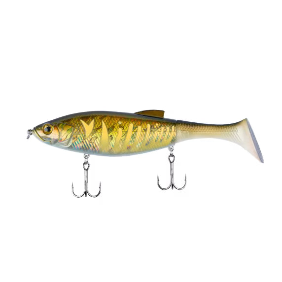 Isca} articulated Shimano} Lure Yasei Hyper Hybrid S 150 mm Castanho Gold Tigre