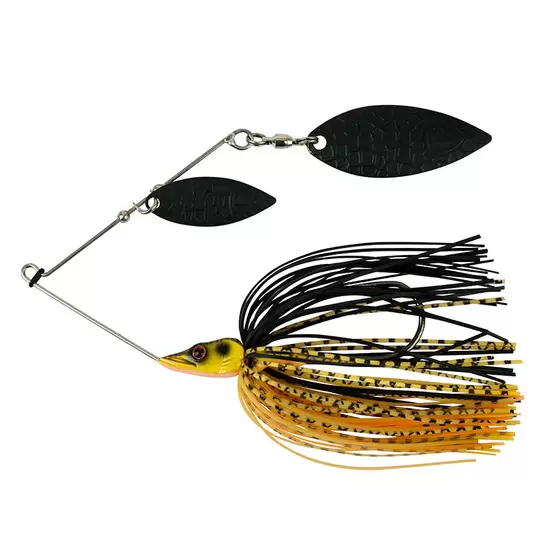 Spinnerbaits Fox Rage Pike Preto e Gold 10g