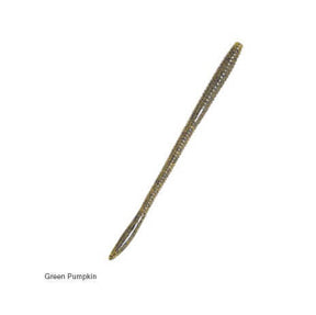 Vinilo Z-Man Finesse Worm 101 mm Green Pumpkin