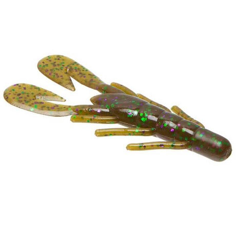 Vinilo Zoom Ultra Vibe Speed Craw 90 mm Green Pumpkin Purple Green