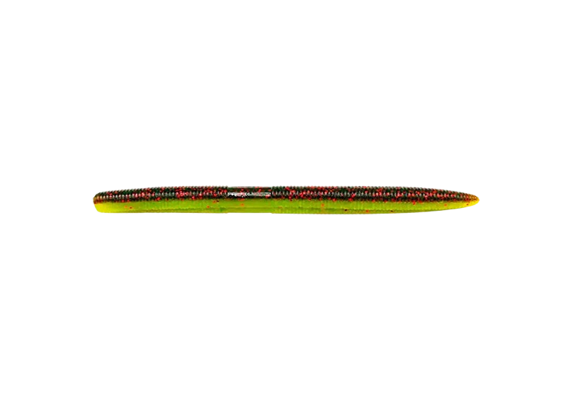Gusano AGR Still Worm 100 mm Green Pumpkin Chartreuse