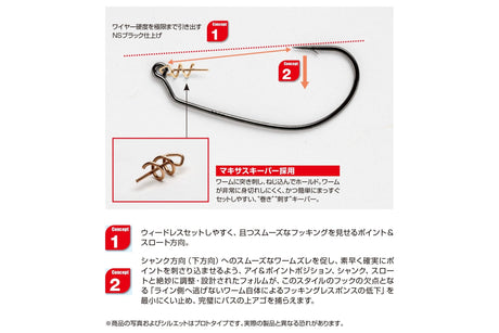 Anzuelos Decoy Worm 30 Makisasu - Tienda Bass